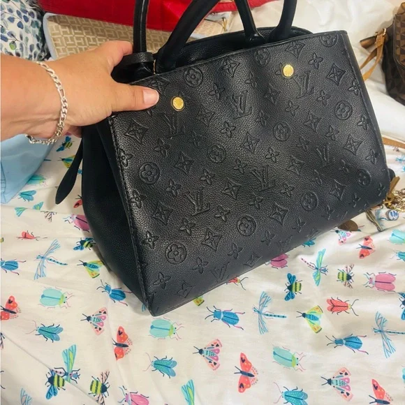 Louis Vuitton Black Satchel